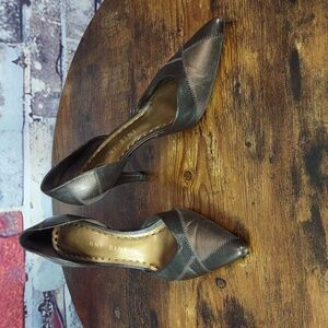 Gianni Bini D'Orsay Leather Heels